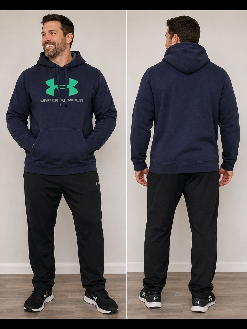 Under Armour ColdGear Men's Fitted Hoodie – XXL